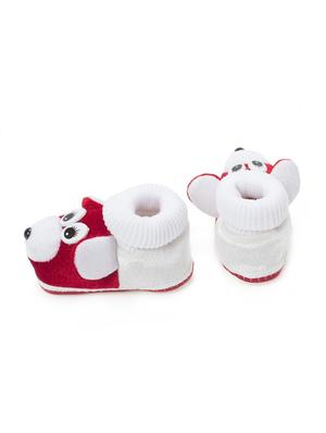 red slip on bootie - 14374431 - Standard Image - 3