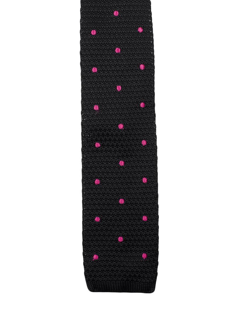 black micro fibre tie - 14375182 - Zoom Image - 3