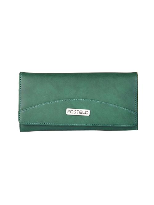 green leatherette regular clutch - 14378117 - Very Small Image - 1