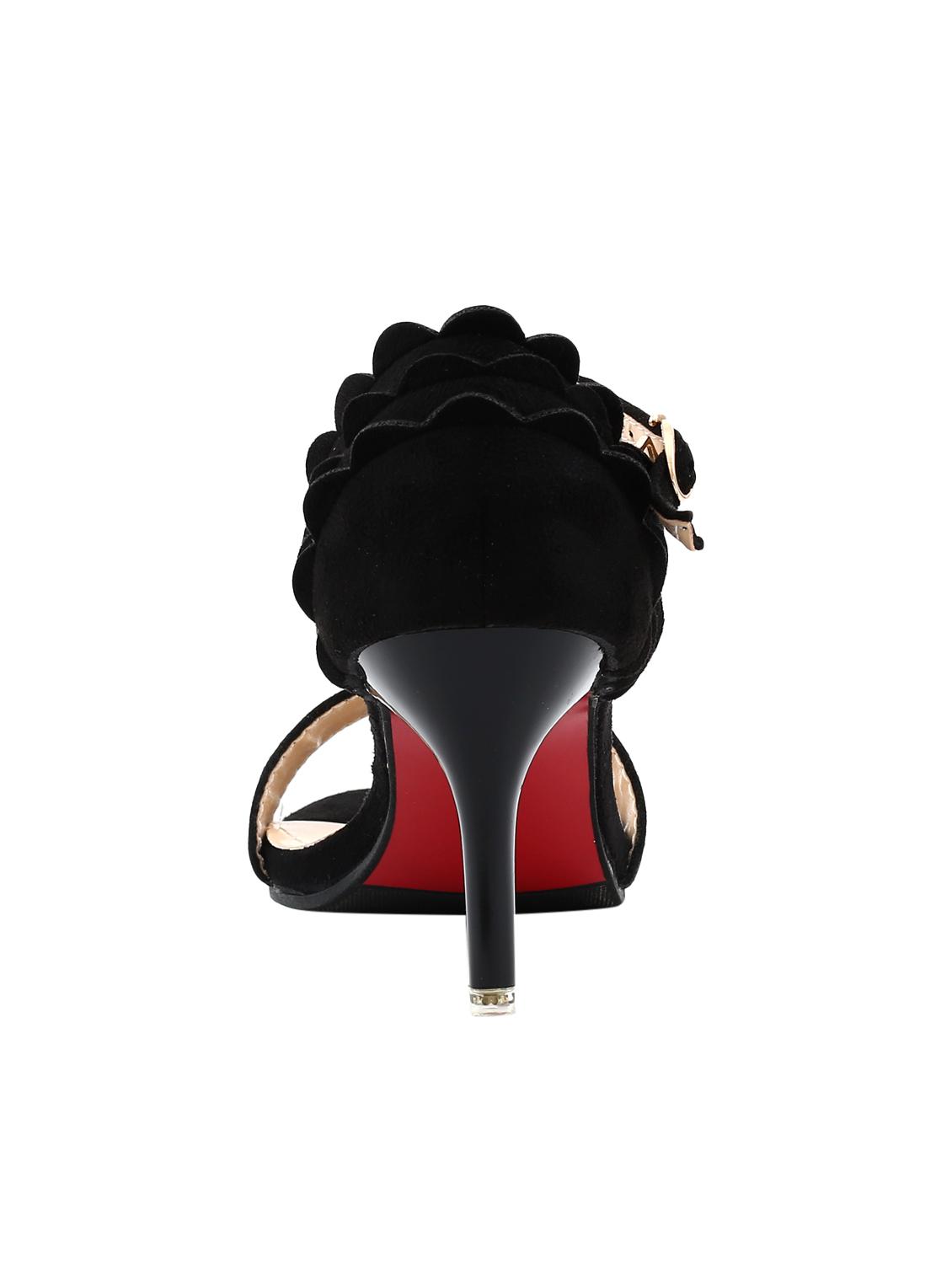 black ankle strap sandal - 14379727 - Zoom Image - 3