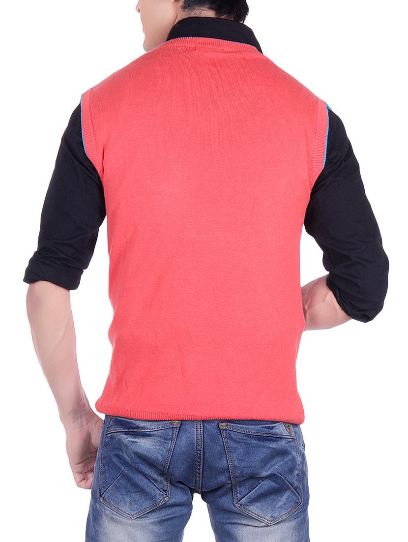 pink solid pullover - 14381034 - Zoom Image - 3