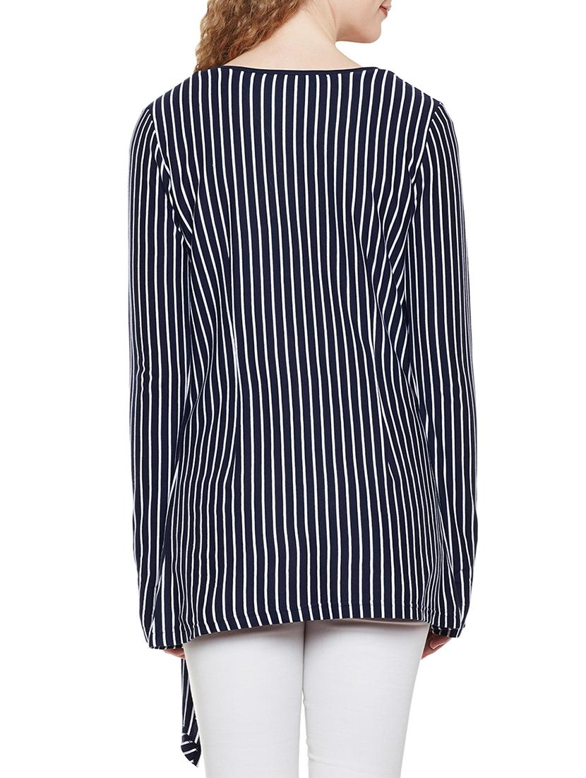 asymmetric striped shrug - 14383996 - Zoom Image - 3