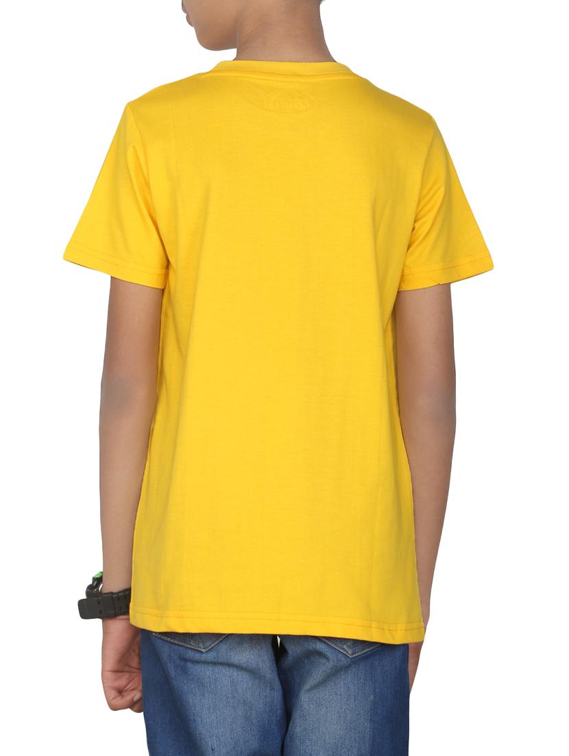 yellow cotton tshirt - 14387469 - Zoom Image - 3