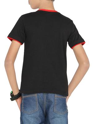 black cotton tshirt - 14387481 - Standard Image - 3