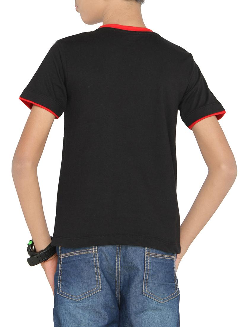 black cotton tshirt - 14387481 - Zoom Image - 3