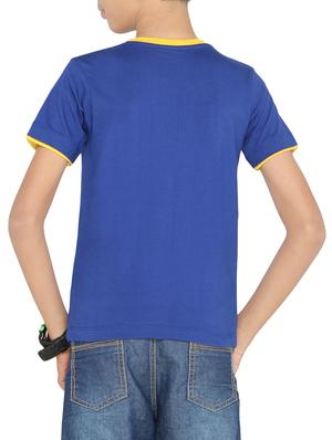 blue cotton tshirt - 14387482 - Standard Image - 3