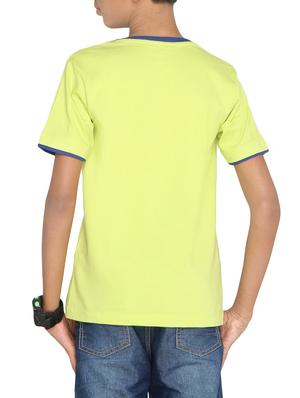 yellow cotton t-shirt - 14387487 - Standard Image - 3