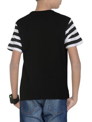 black cotton tshirt - 14387489 - Standard Image - 3