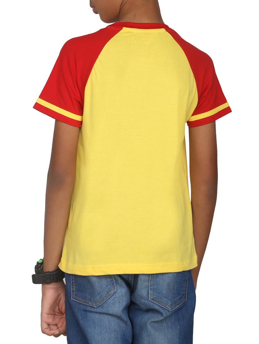 yellow cotton tshirt - 14387500 - Zoom Image - 3