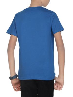 light blue cotton tshirt - 14387536 - Standard Image - 3
