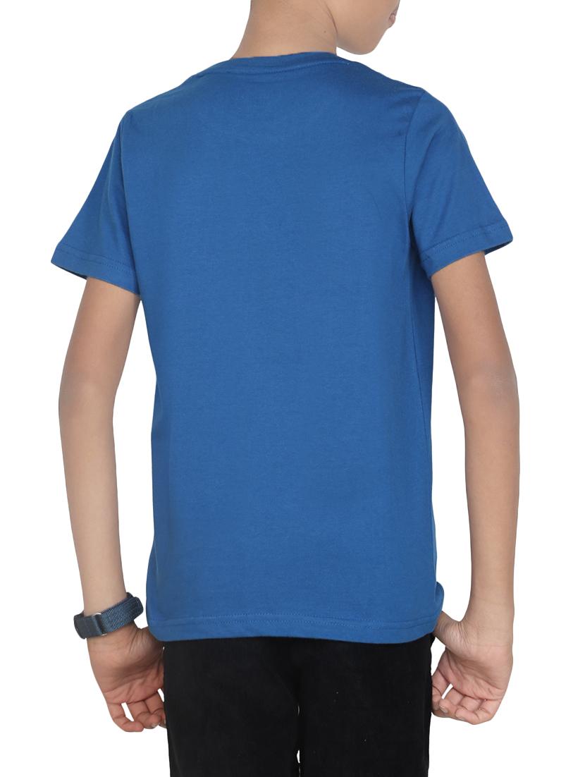 light blue cotton tshirt - 14387536 - Zoom Image - 3