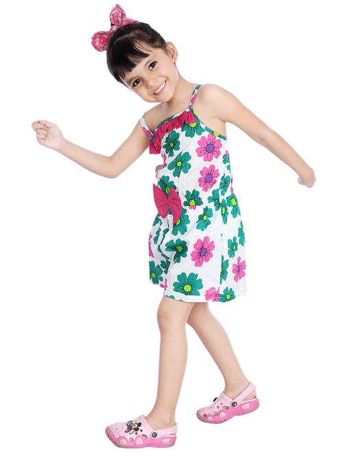 green cotton playsuit - 14387635 - Standard Image - 1