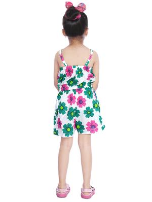 green cotton playsuit - 14387635 - Standard Image - 3