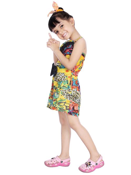multi colored cotton playsuit - 14387658 - Standard Image - 1
