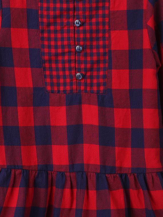 red cotton frock - 14388125 - Zoom Image - 3