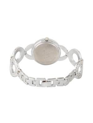 WATCH ME White dial Silver Metal Watch for Women and Girls WMAL-107-S - 14393460 - Standard Image - 3