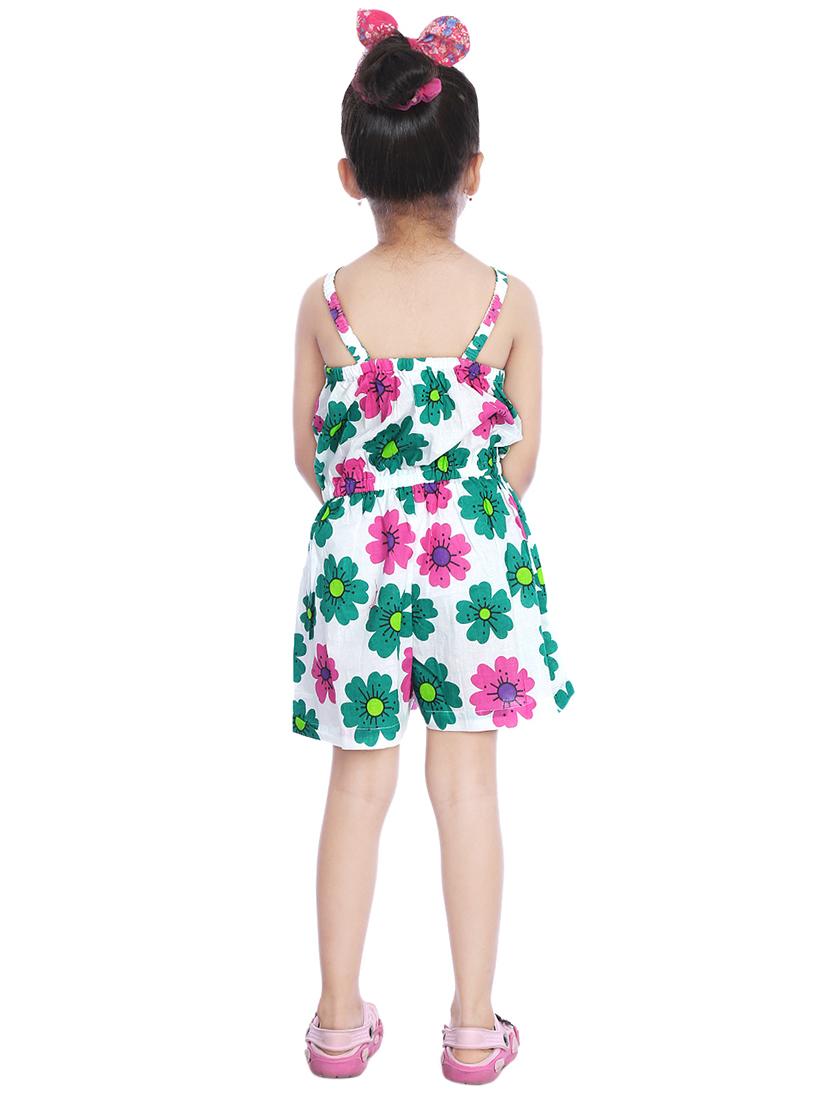 green cotton playsuit - 14403242 - Zoom Image - 3