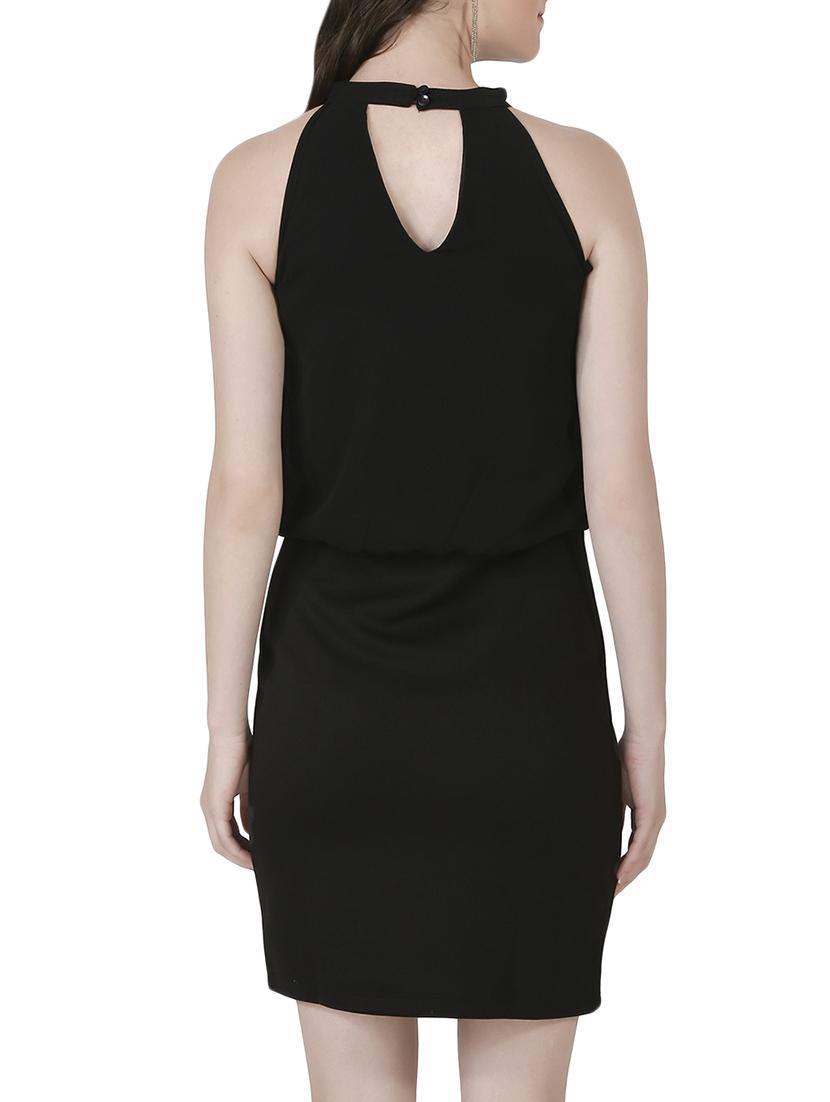 Key hole neck blouson dress - 14407395 - Zoom Image - 3