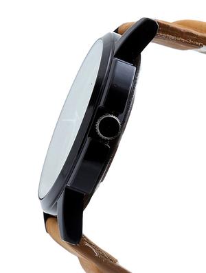 round Analog Dial leatherette Strap Watch Combo - 14410631 - Standard Image - 6
