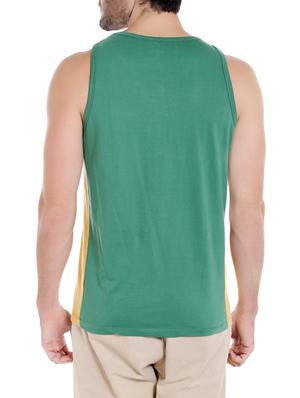 green cotton t-shirt - 14413896 - Standard Image - 3