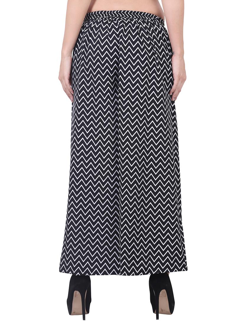 Set of 2 printed crepe palazzo - 14417578 - Zoom Image - 3