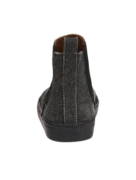 black Canvas slip on sneaker - 14418071 - Zoom Image - 3