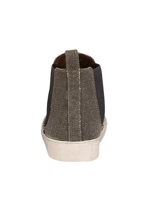 grey Canvas slip on sneaker - 14418074 - Standard Image - 3