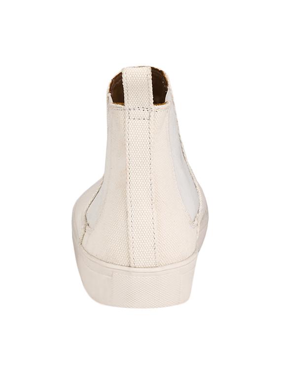 white Canvas slip on sneaker - 14418076 - Zoom Image - 3