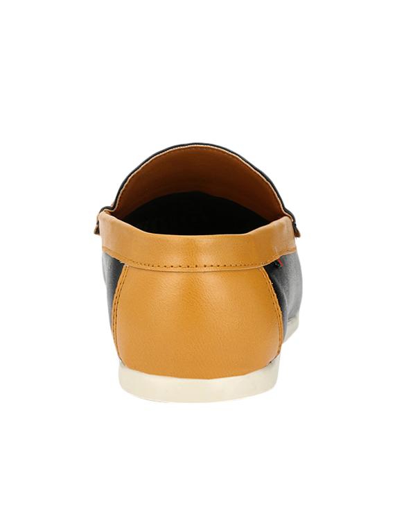 blue leatherette slip on loafer - 14418079 - Zoom Image - 3