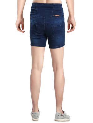 blue denim shorts - 14419361 - Standard Image - 3