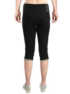 black denim capri - 14419592 - Standard Image - 3