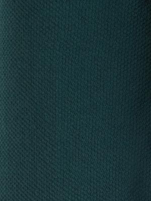 Dark green knitted top - 14419977 - Standard Image - 3
