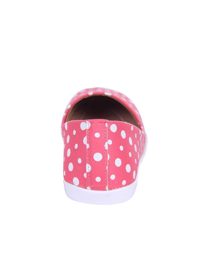 pink fabric slip on ballerina - 14420206 - Zoom Image - 3