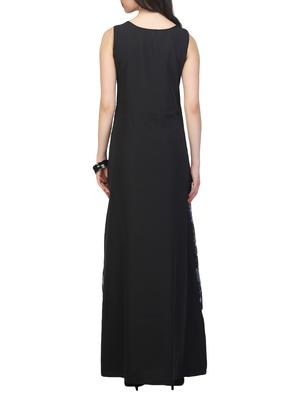 black georgette maxi dress - 14422012 - Standard Image - 3