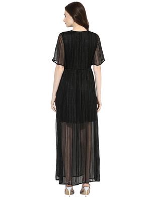 black maxi dress - 14422079 - Standard Image - 3