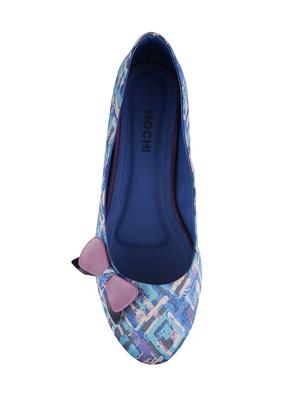 blue tpr slip on ballerina - 14422394 - Standard Image - 3