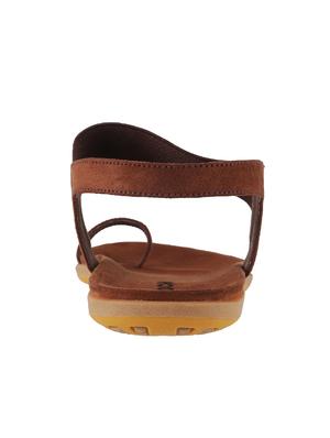 brown tpr back strap sandals - 14422420 - Standard Image - 3