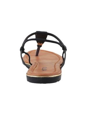 black tpr back strap sandals - 14422466 - Standard Image - 3