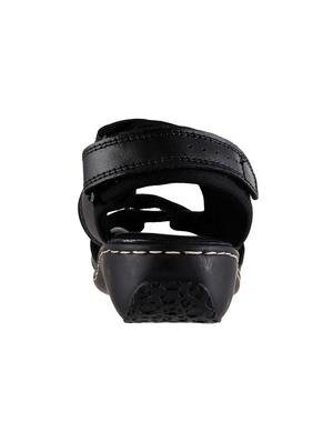 black ankle strap sandal - 14422478 - Standard Image - 3