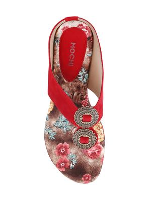 red toe separator sandal - 14422542 - Standard Image - 3