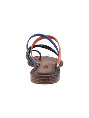 multi colored one toe sandal - 14422559 - Standard Image - 3