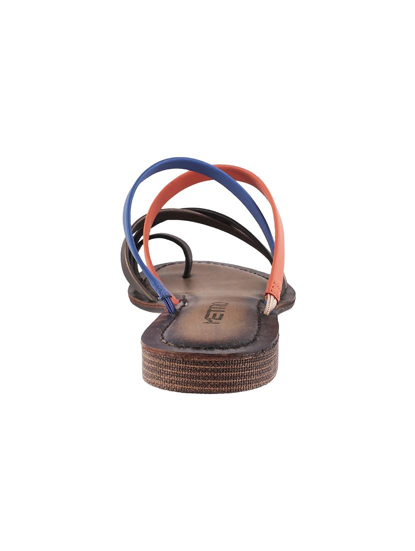 multi colored one toe sandal - 14422559 - Zoom Image - 3