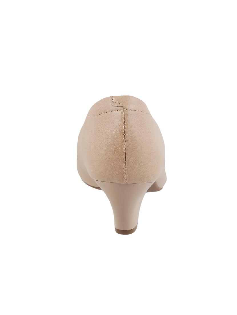beige sheet slip on pumps - 14422655 - Zoom Image - 3