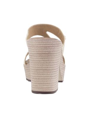 beige platforms sandal - 14422743 - Standard Image - 3