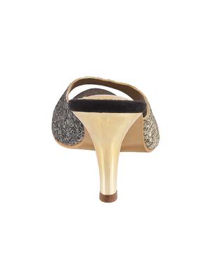 silver slip on sandal - 14422814 - Standard Image - 3