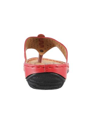 red toe separator slippers - 14422970 - Standard Image - 3