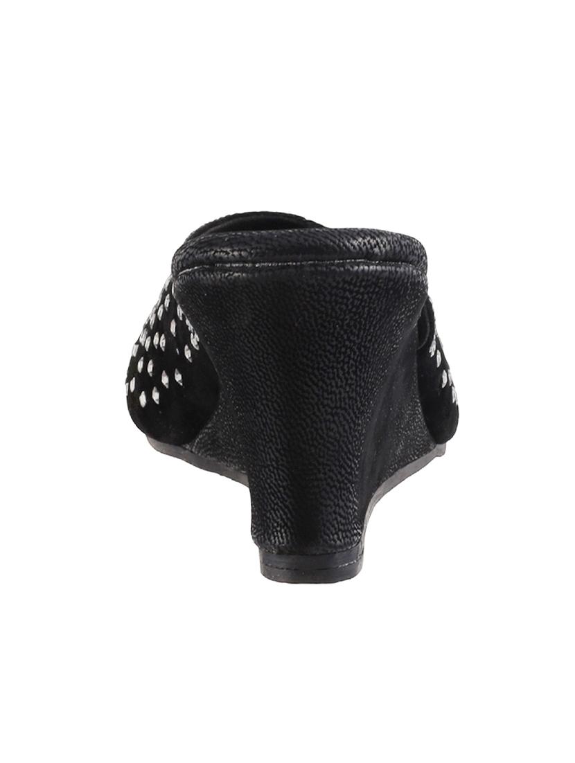 black sheet slip on wedges - 14423180 - Zoom Image - 3