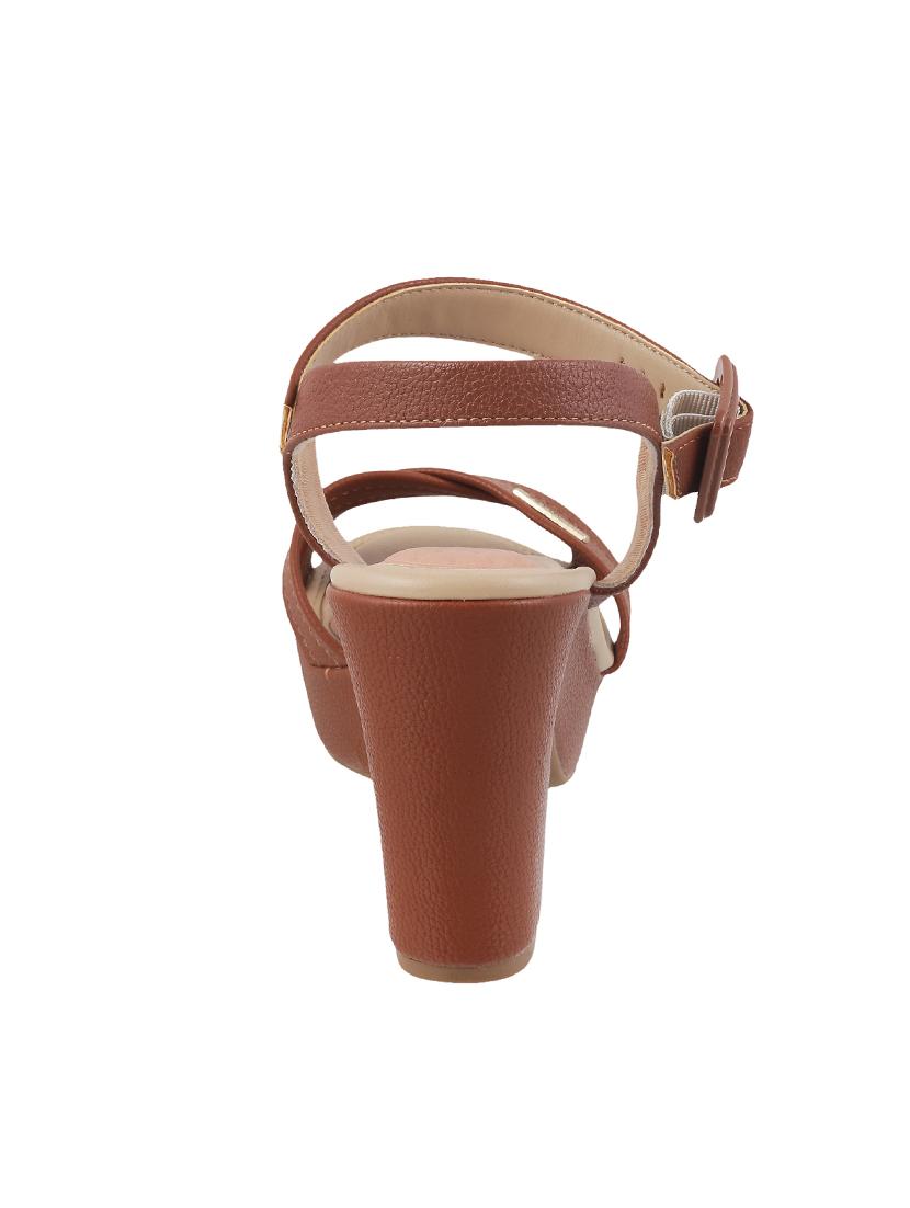 tan ankle strap sandal - 14423277 - Zoom Image - 3