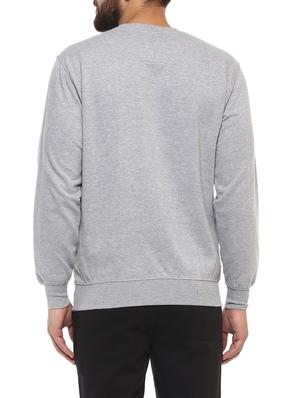 grey fleece sweatshirt - 14423586 - Standard Image - 3