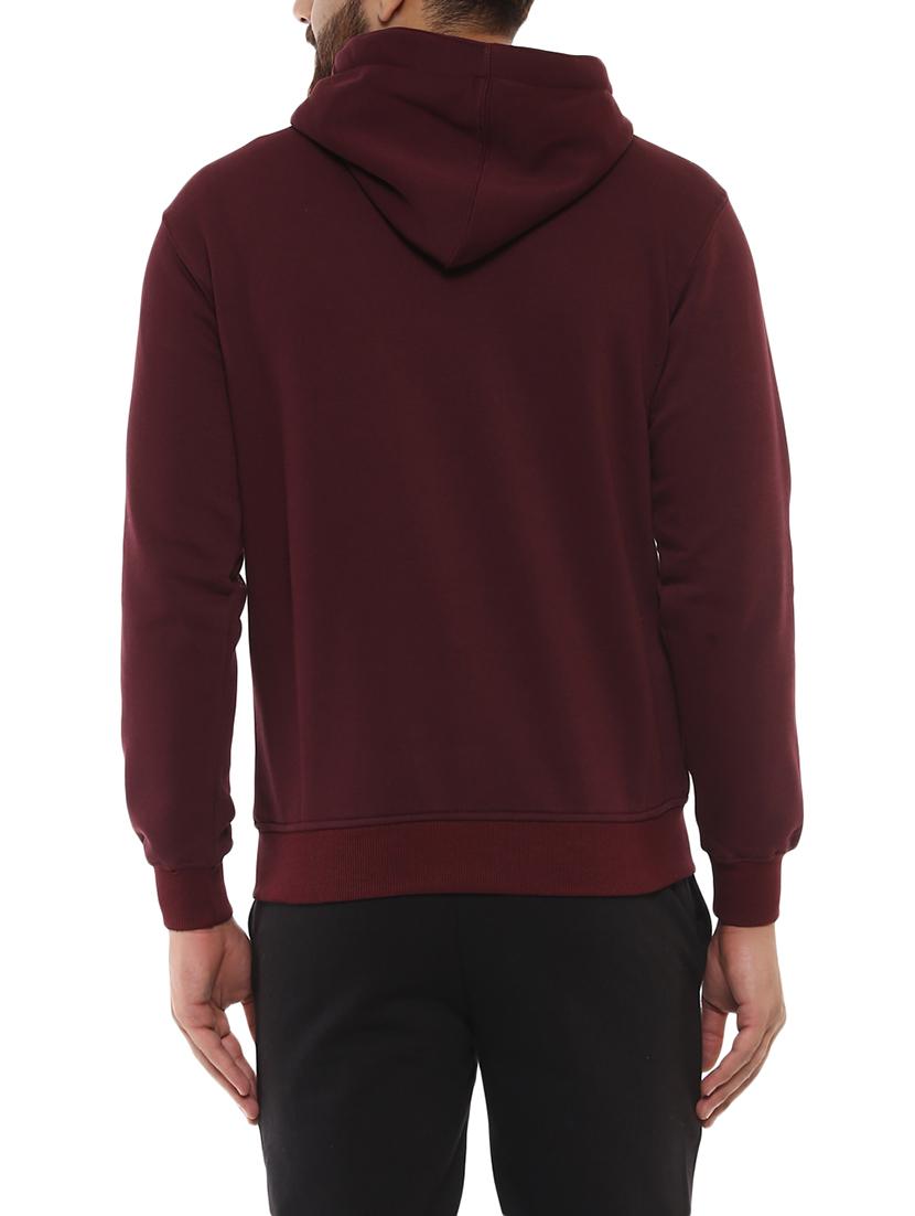 red fleece sweatshirt - 14423603 - Zoom Image - 3